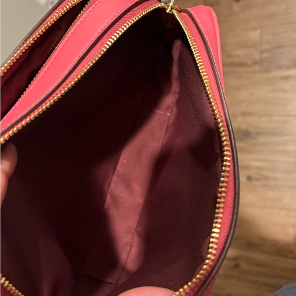 Coach Pink and Tan Crossbody Bag - Picture 12 of 16